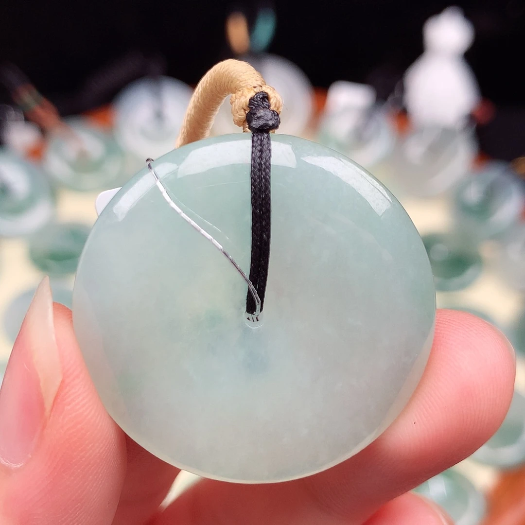 翡翠未镶嵌吊坠(不含链)34-5.8