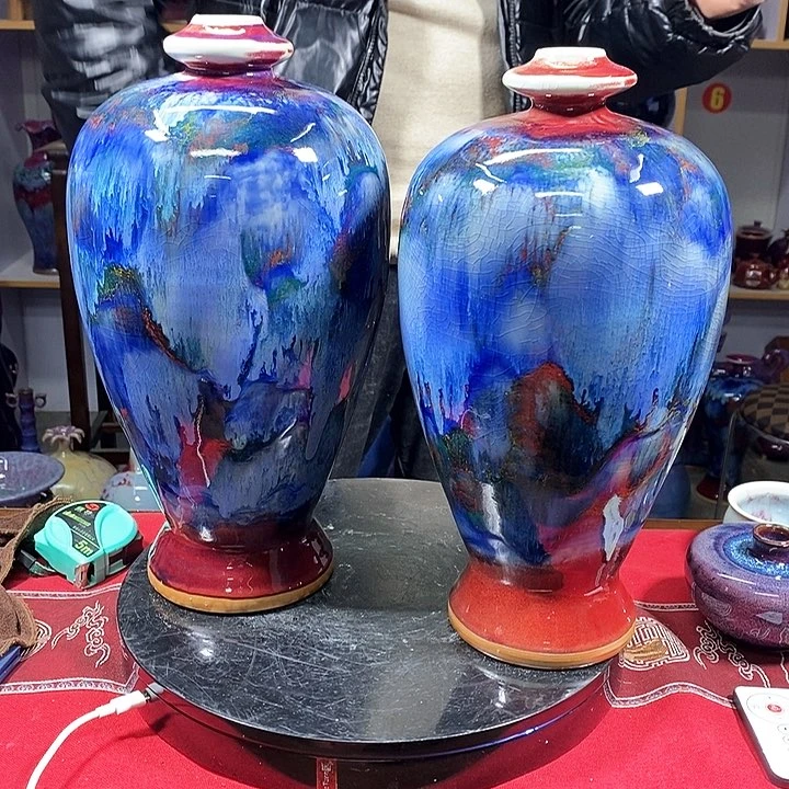 瓶玉****中国神垕精品钧瓷