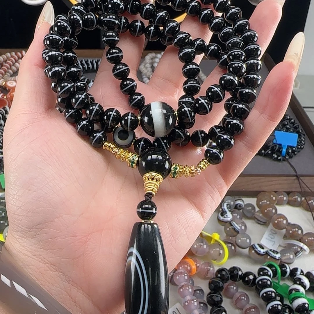 玛瑙/玉髓未镶嵌手串