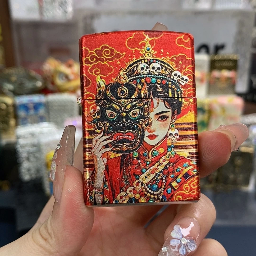 铁女财神包银烫金