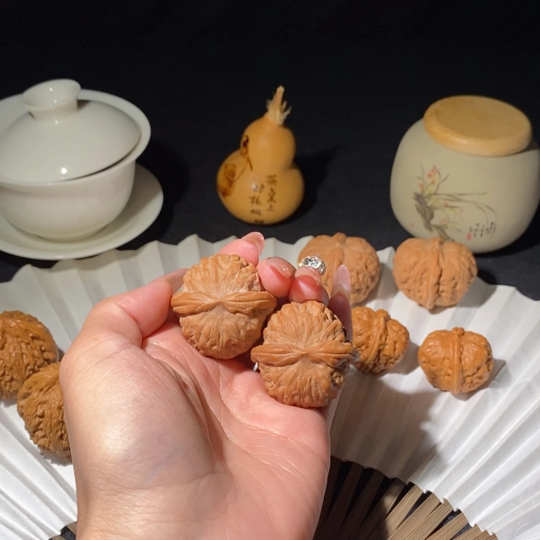 吊坠文玩核桃石门元宝37