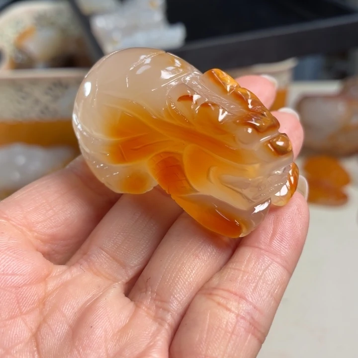 玛瑙/玉髓未镶嵌吊坠(不含链)