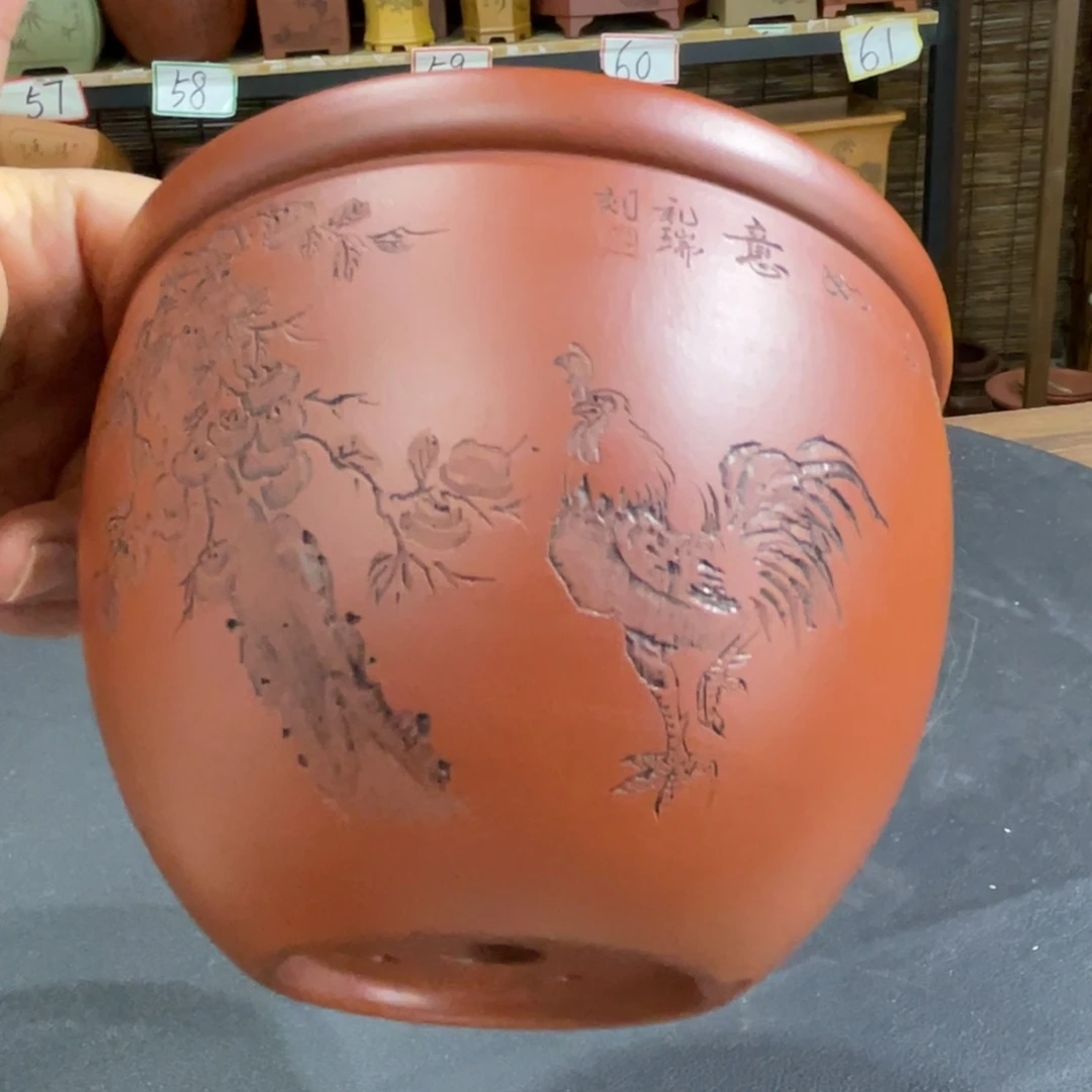 紫砂花盆紫砂花盆在这里