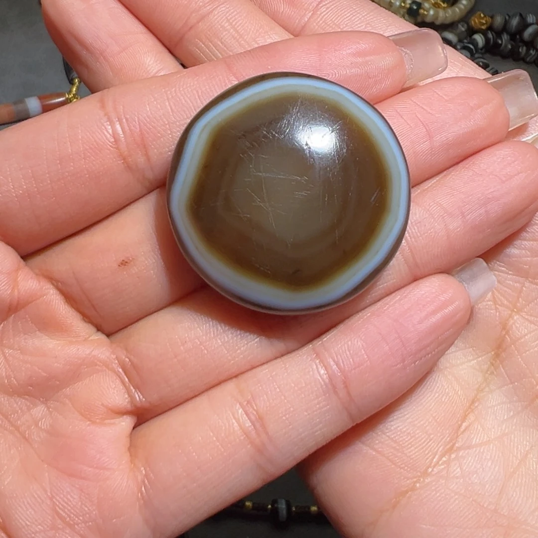 小***）玛瑙/玉髓未镶嵌颈饰