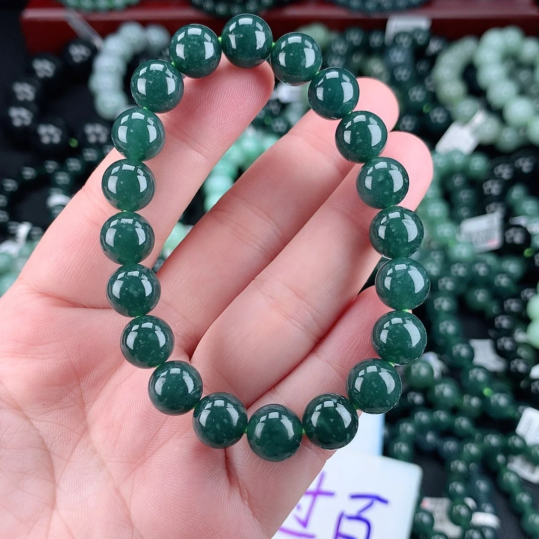 翡翠未镶嵌毛衣链