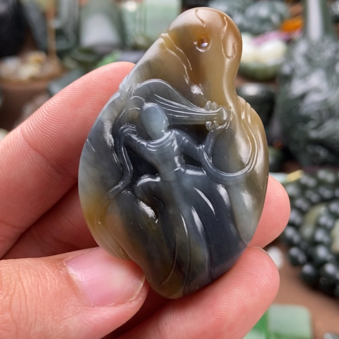 和田玉挂件未镶嵌