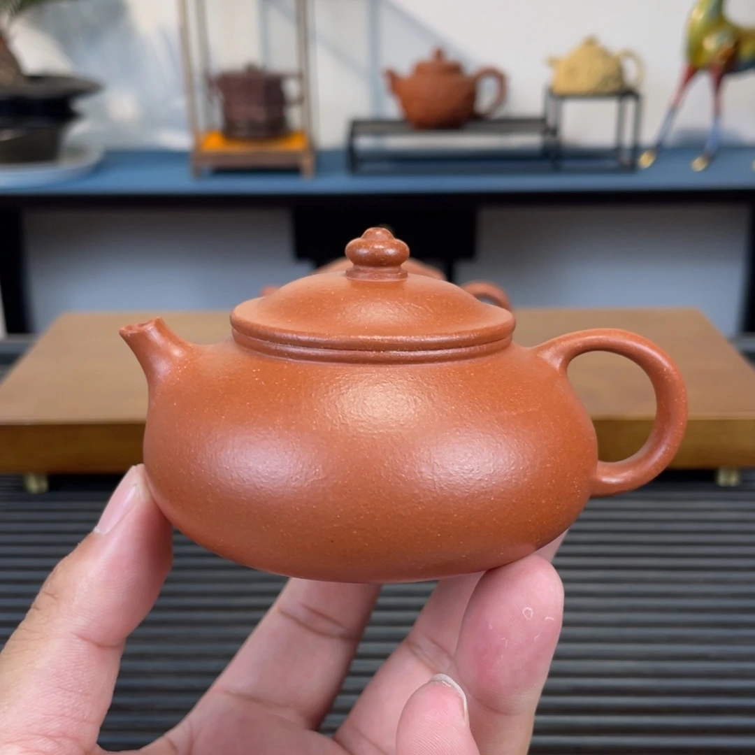 茶壶紫砂红降坡寒江150cc