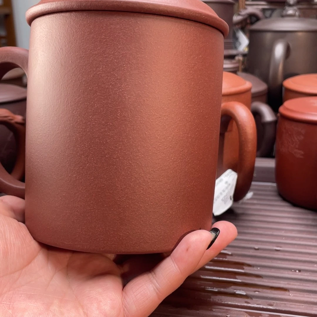 紫砂茶杯宜兴紫砂杯