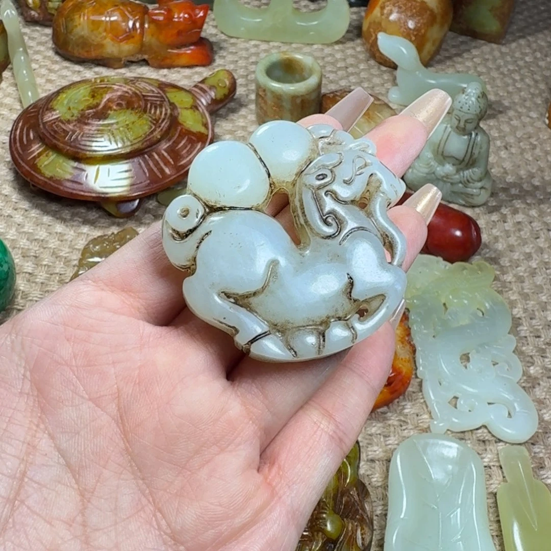 吊坠白玉菩提挂件