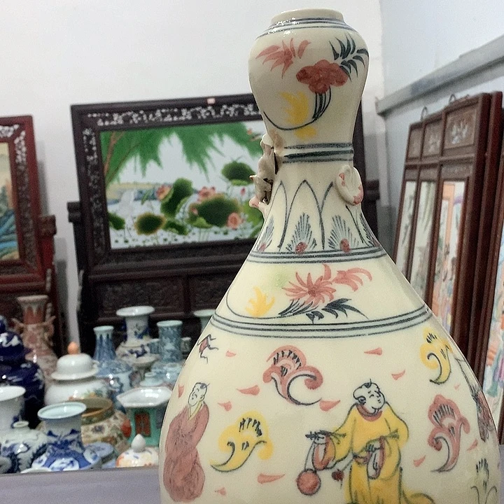 摆件陶博古架陶瓷摆件