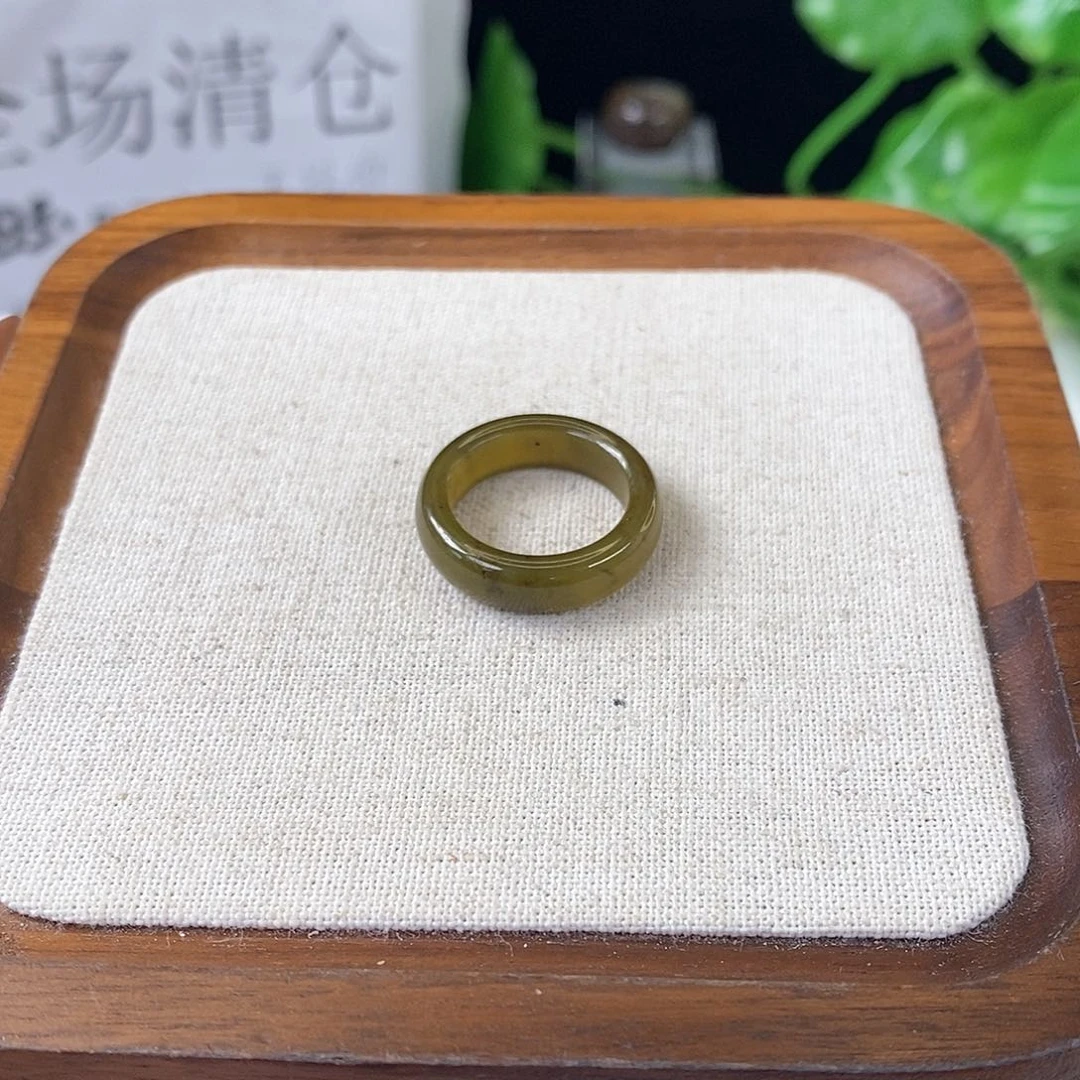 和田玉戒指未镶嵌B17泥鳅背17.1不退换