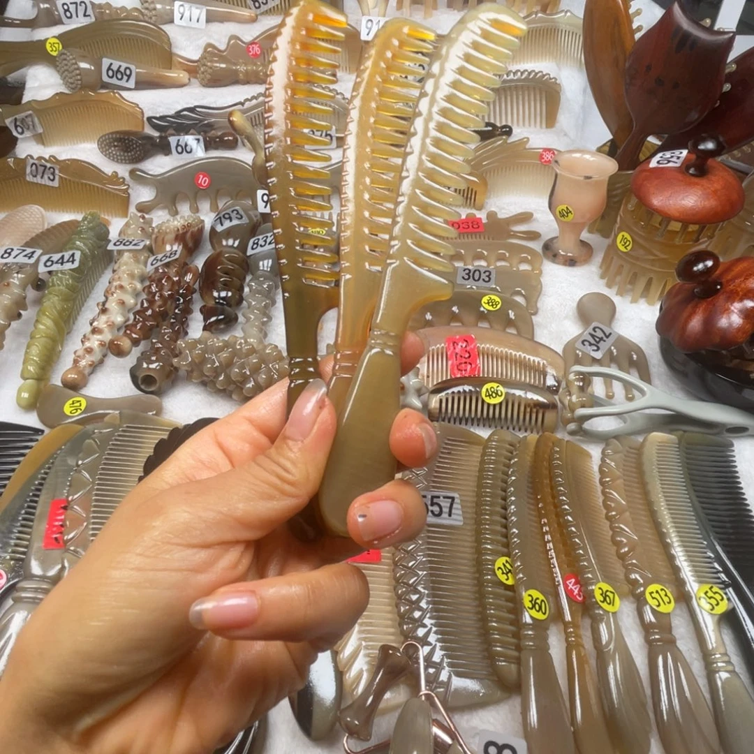 牛角梳福利款梳子