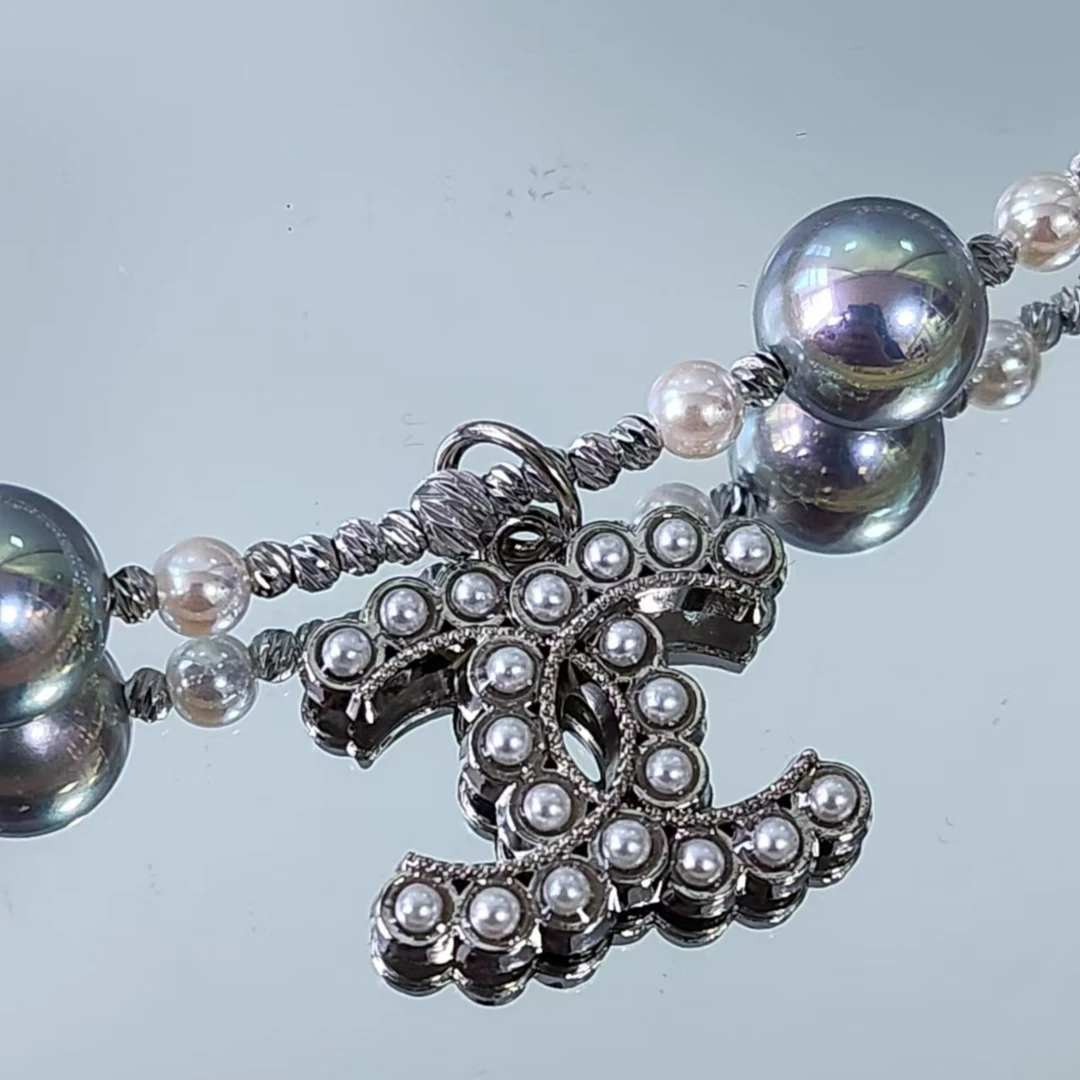 95新 Chanel/香奈儿 零件改款/乱乱子中古/项链/80092不支持鉴定