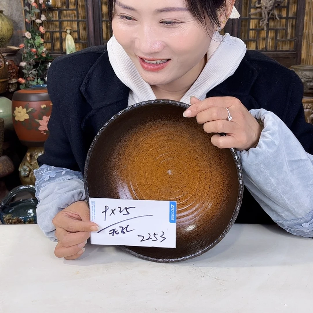 紫砂花盆是的、这么
