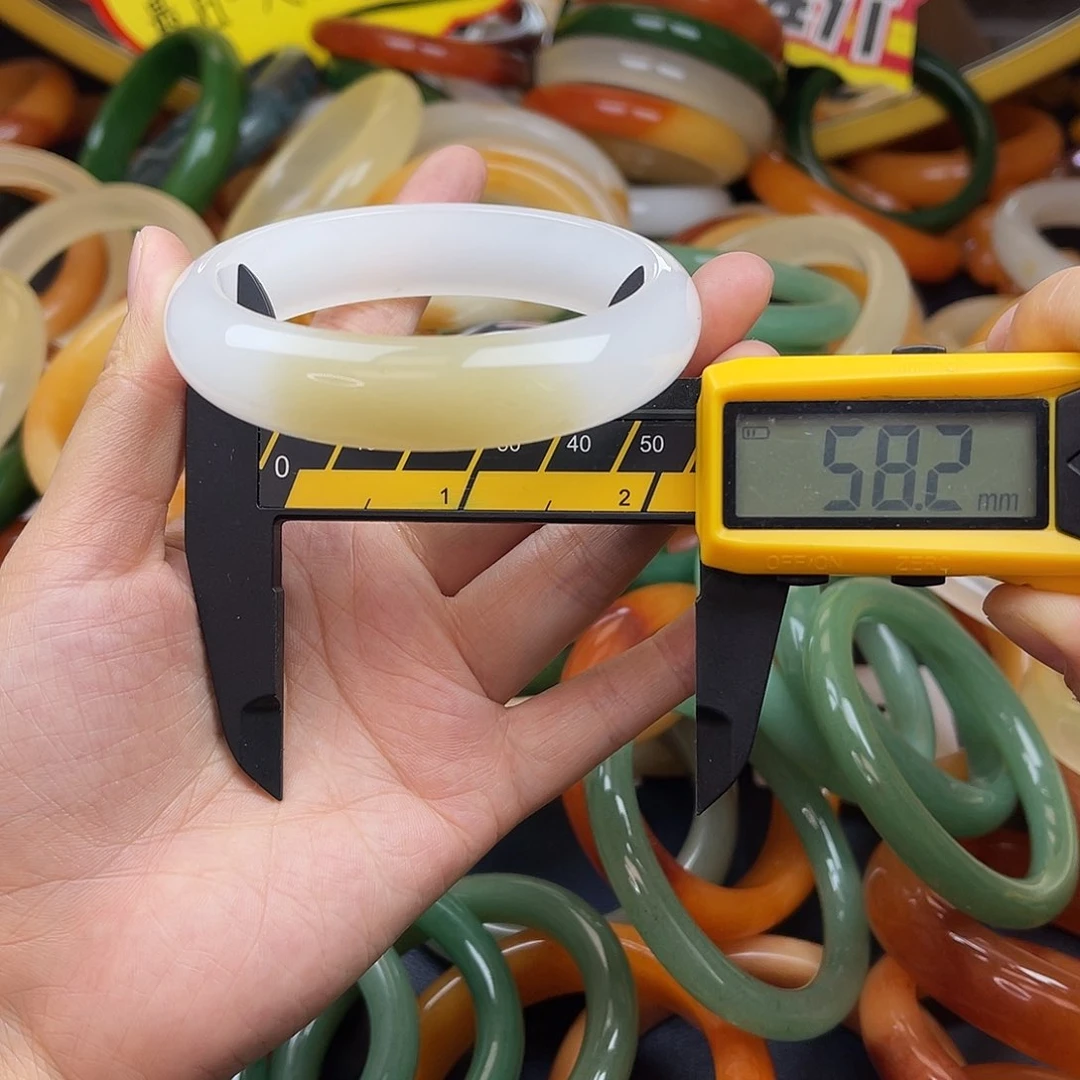 合金石英质玉（黄龙玉）手镯双11全场98元买三再送一48号