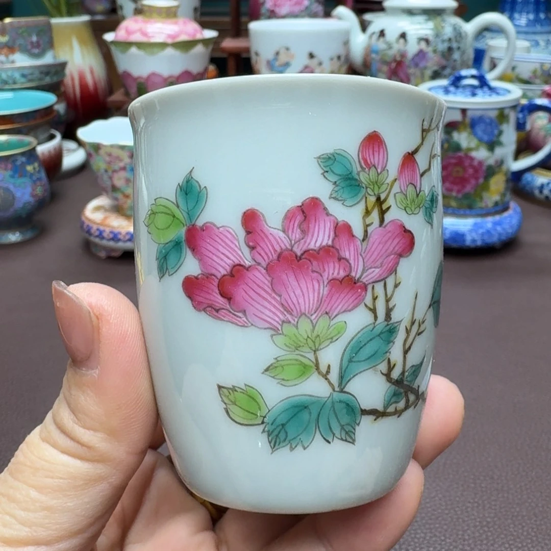 瓷片景德镇仿古手工制作精品展示