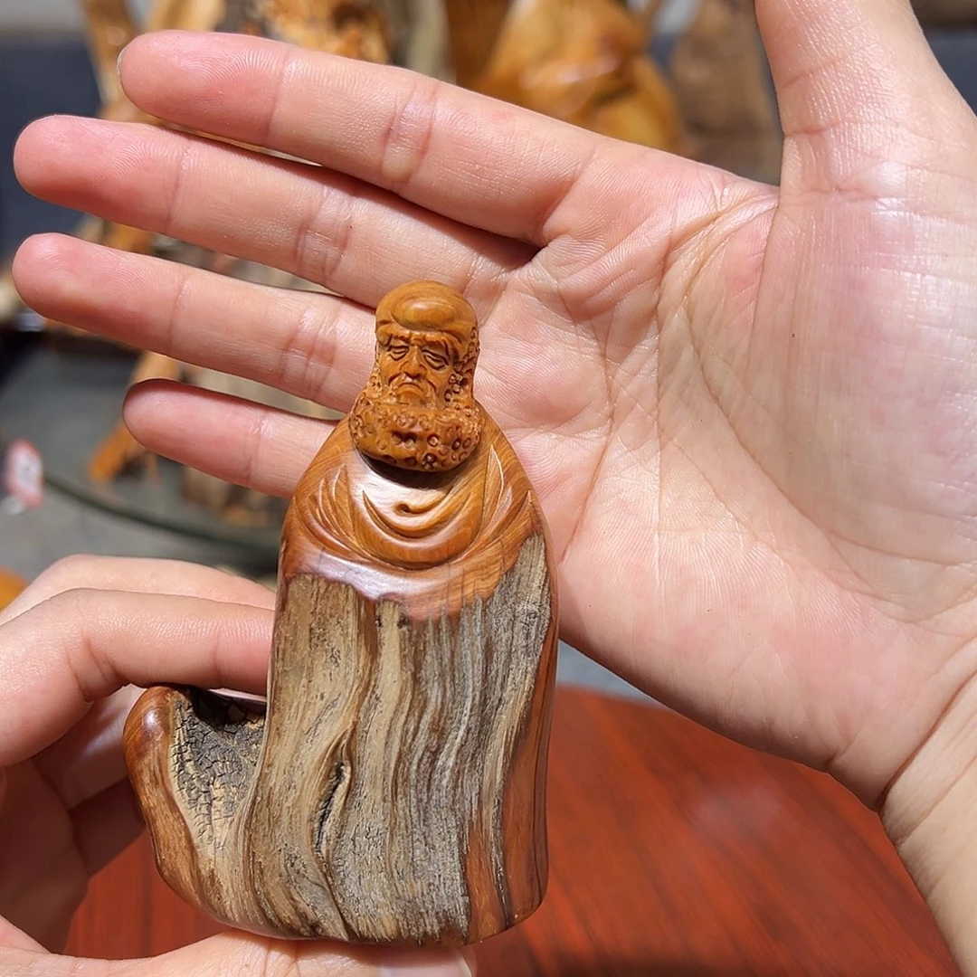 柏木（崖柏）飘**云崖柏木手把件摆件