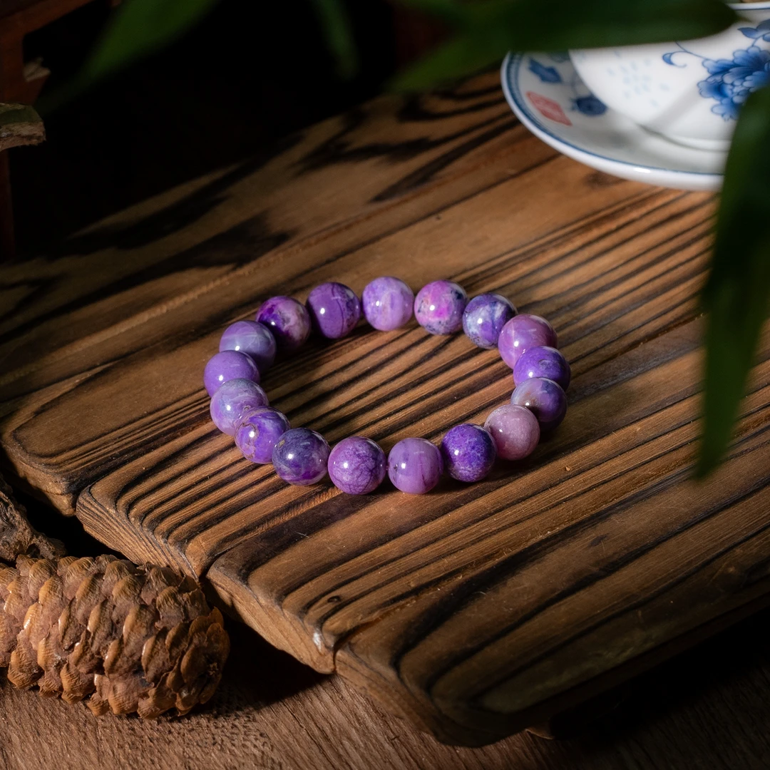 世间臻宝-全玉化舒俱来手串/多样性发/P6318/