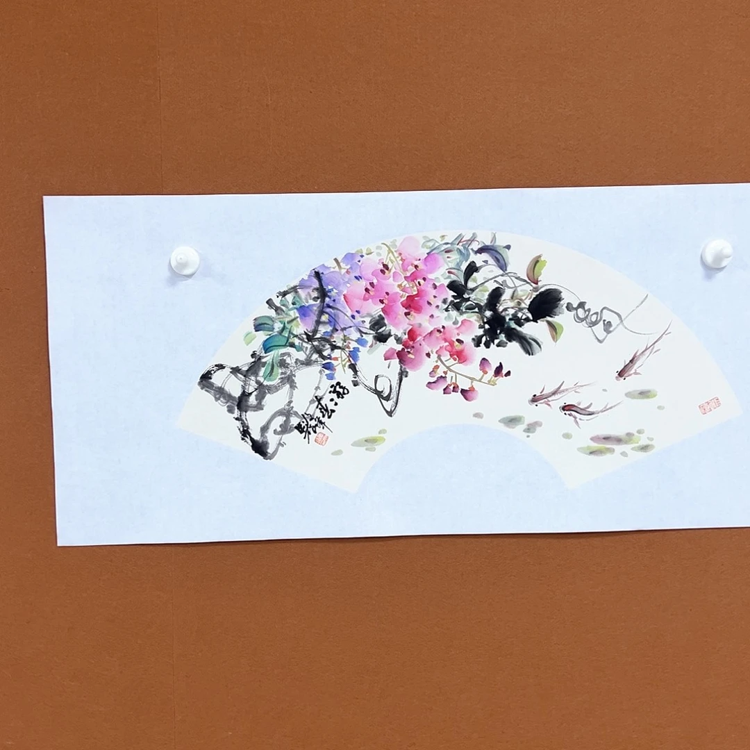 国画李文峰的画作