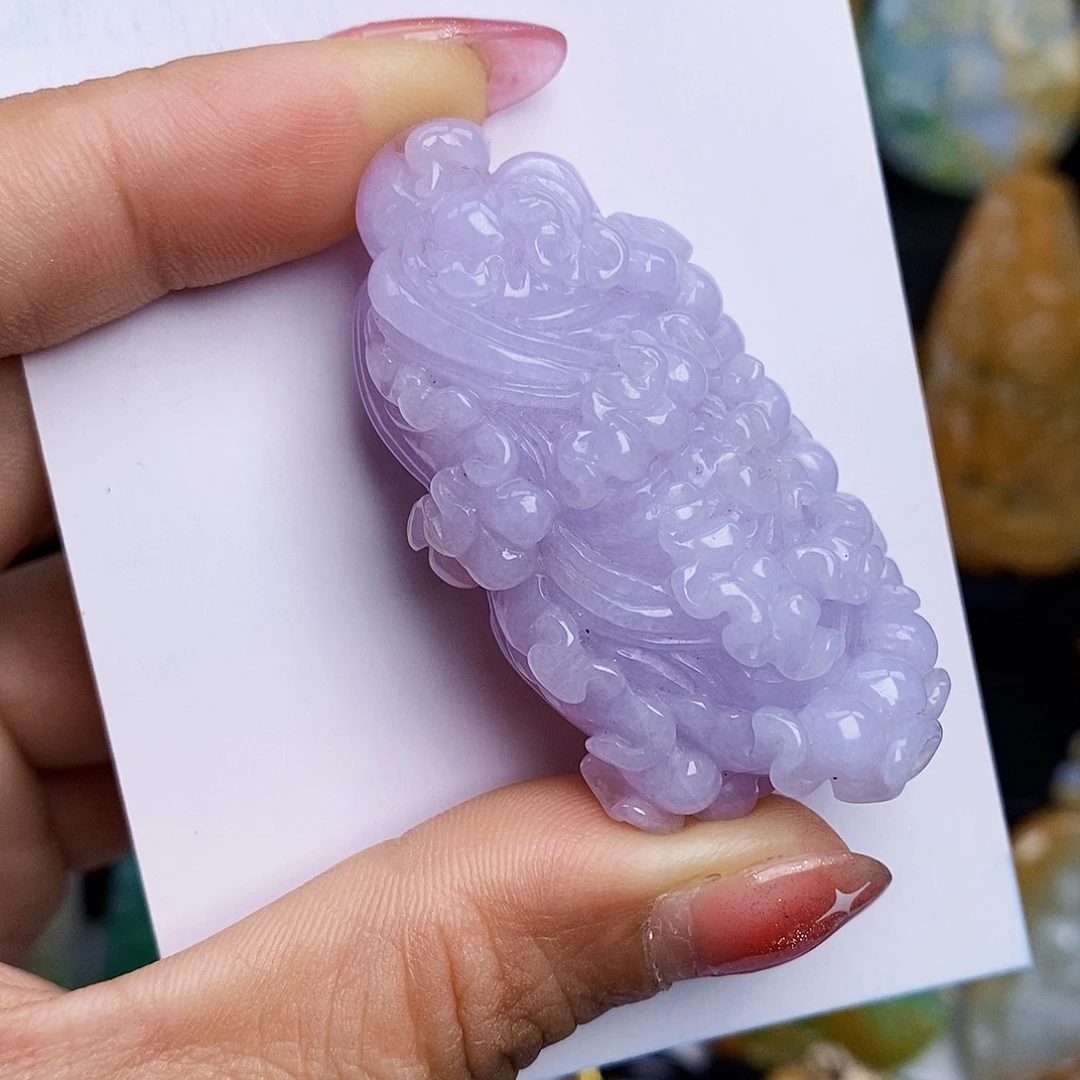定制翡翠未镶嵌翡翠A货一物一证福利款