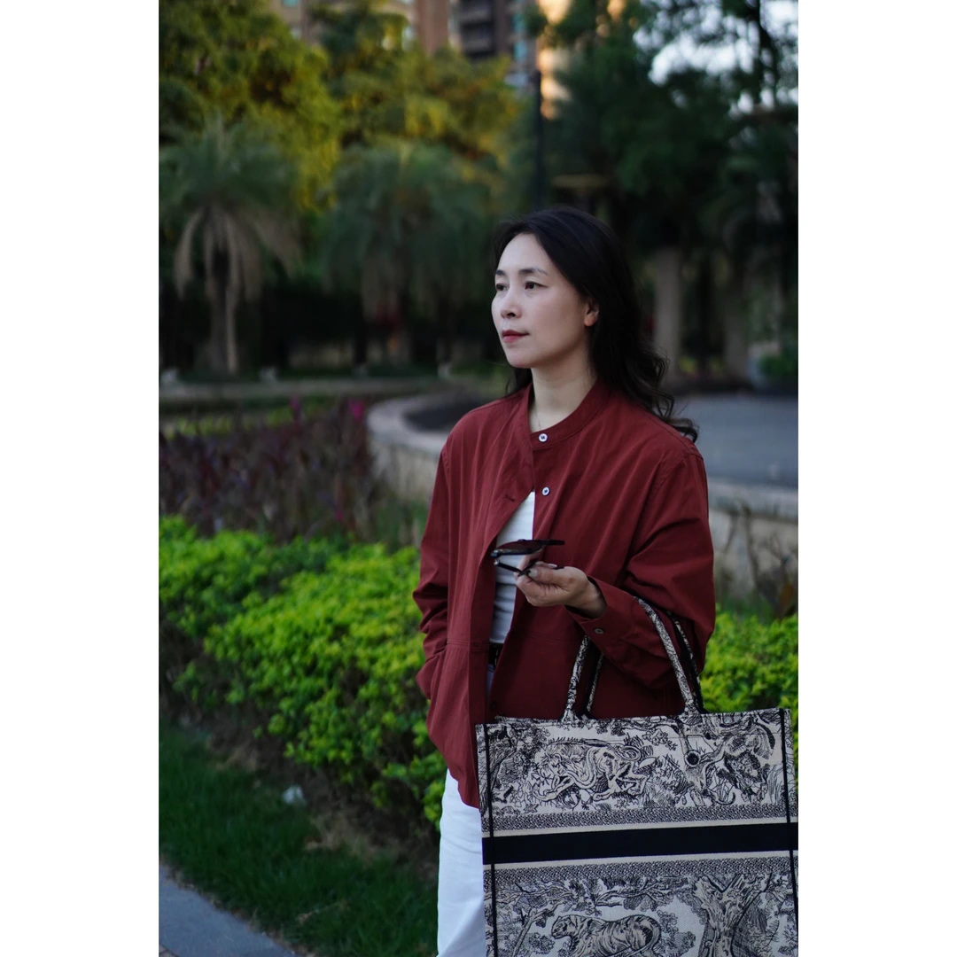 气质优雅极简小立领薄外套MA4SYDZ1064