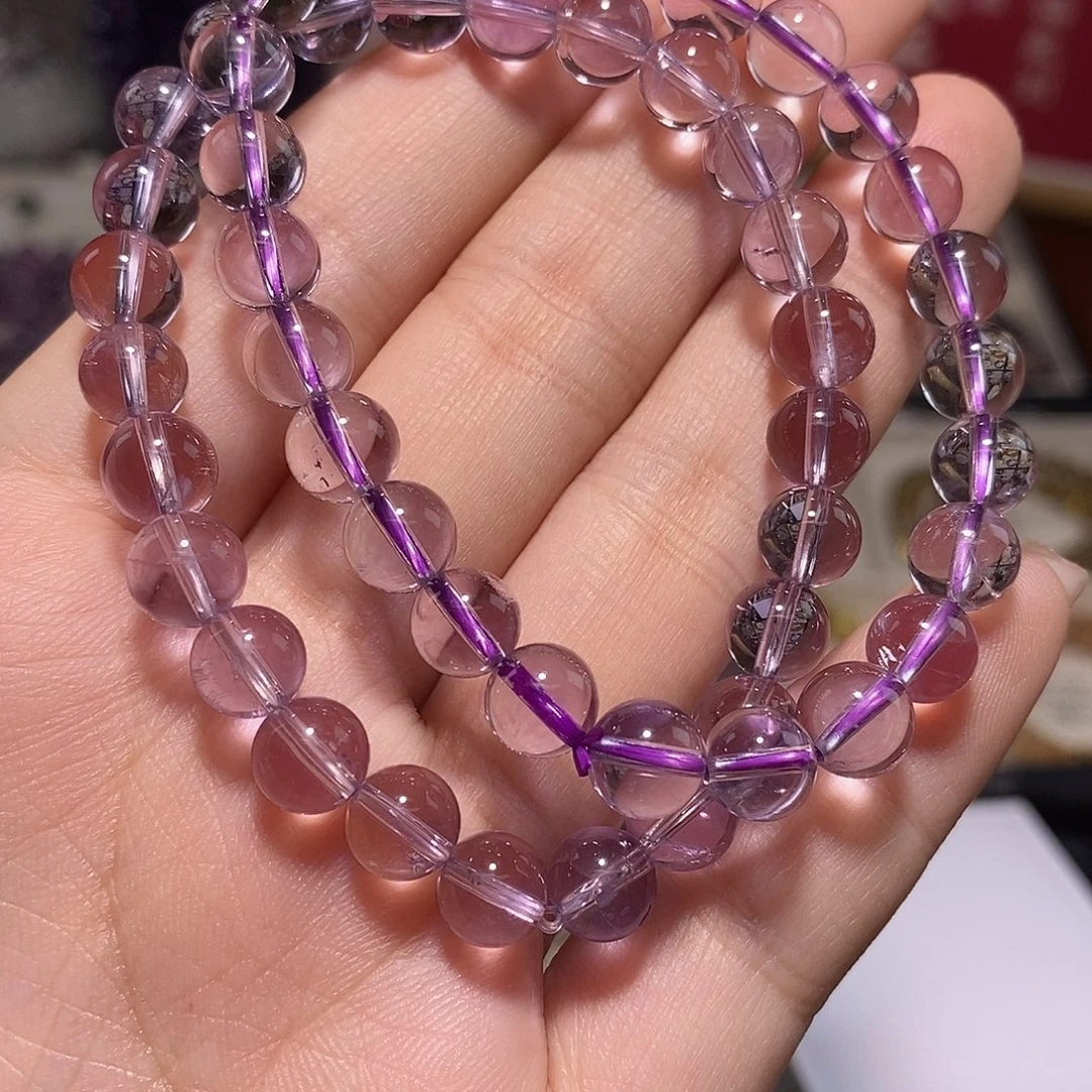未镶嵌手串水晶紫水