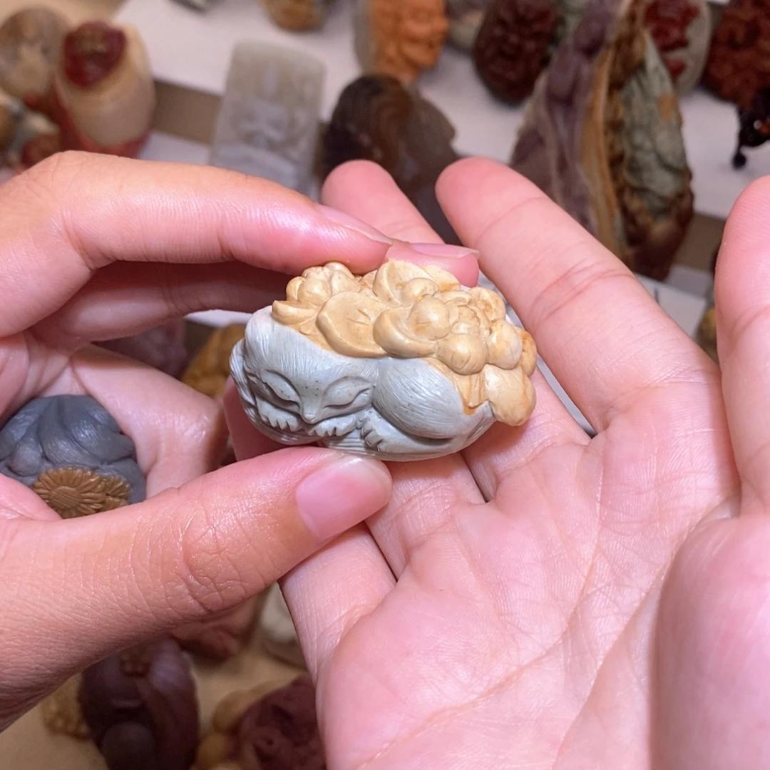 软***子石英质玉（阿拉善玉）未镶嵌手链