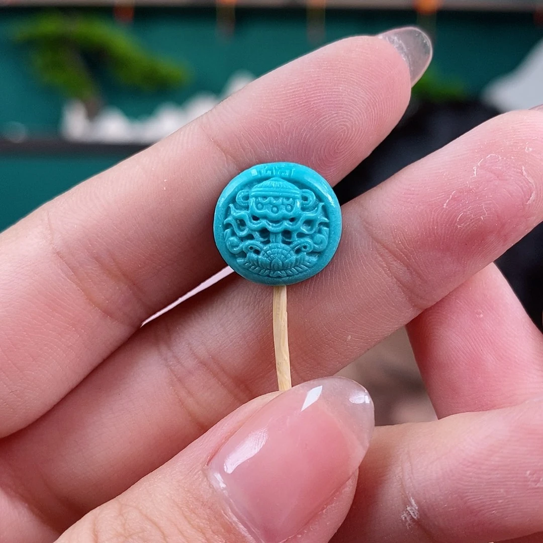 绿松石珠宝奇石未镶嵌