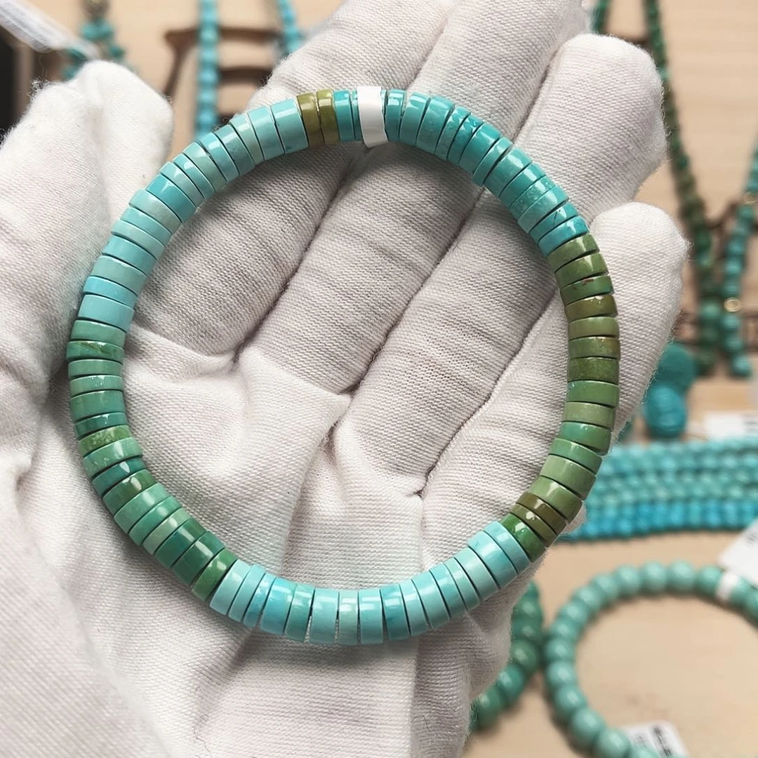 绿松石直切未镶嵌