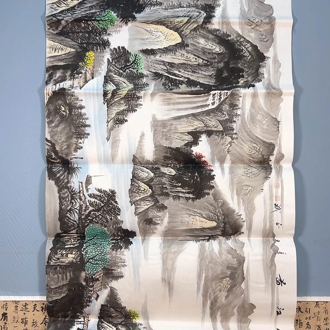 国画561 花鸟和蝴蝶都会成为我们心中