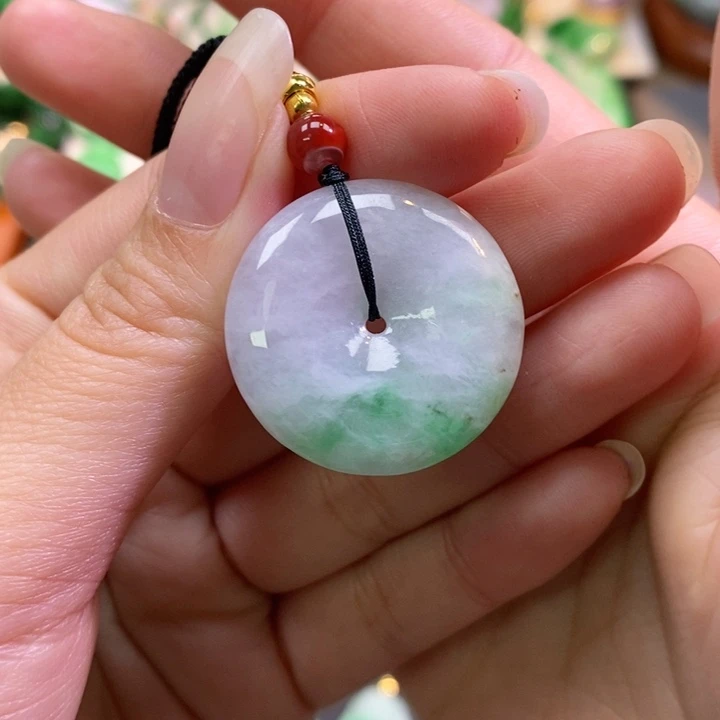 颈饰未镶嵌翡翠吊坠