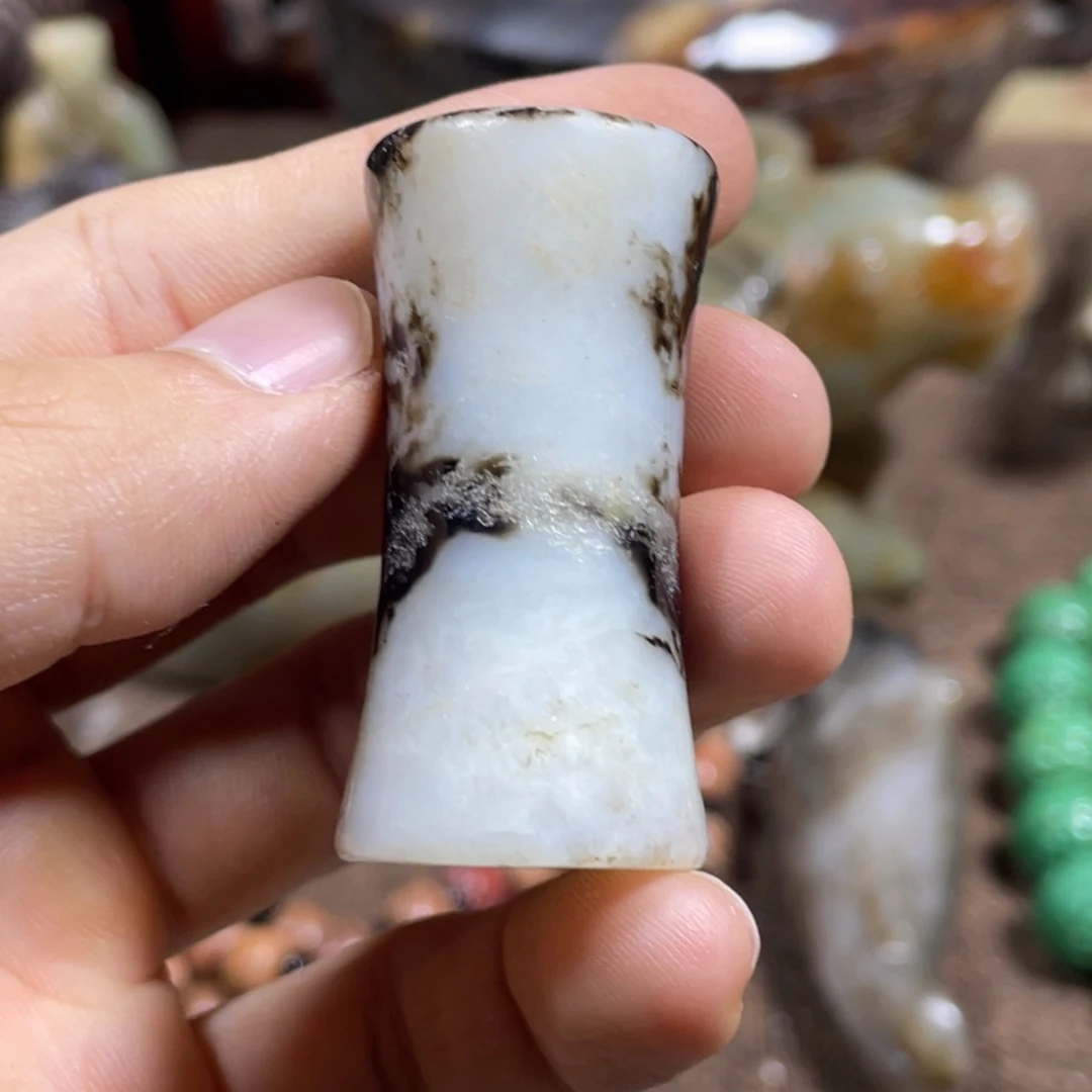 和田玉未镶嵌吊坠(不含链)