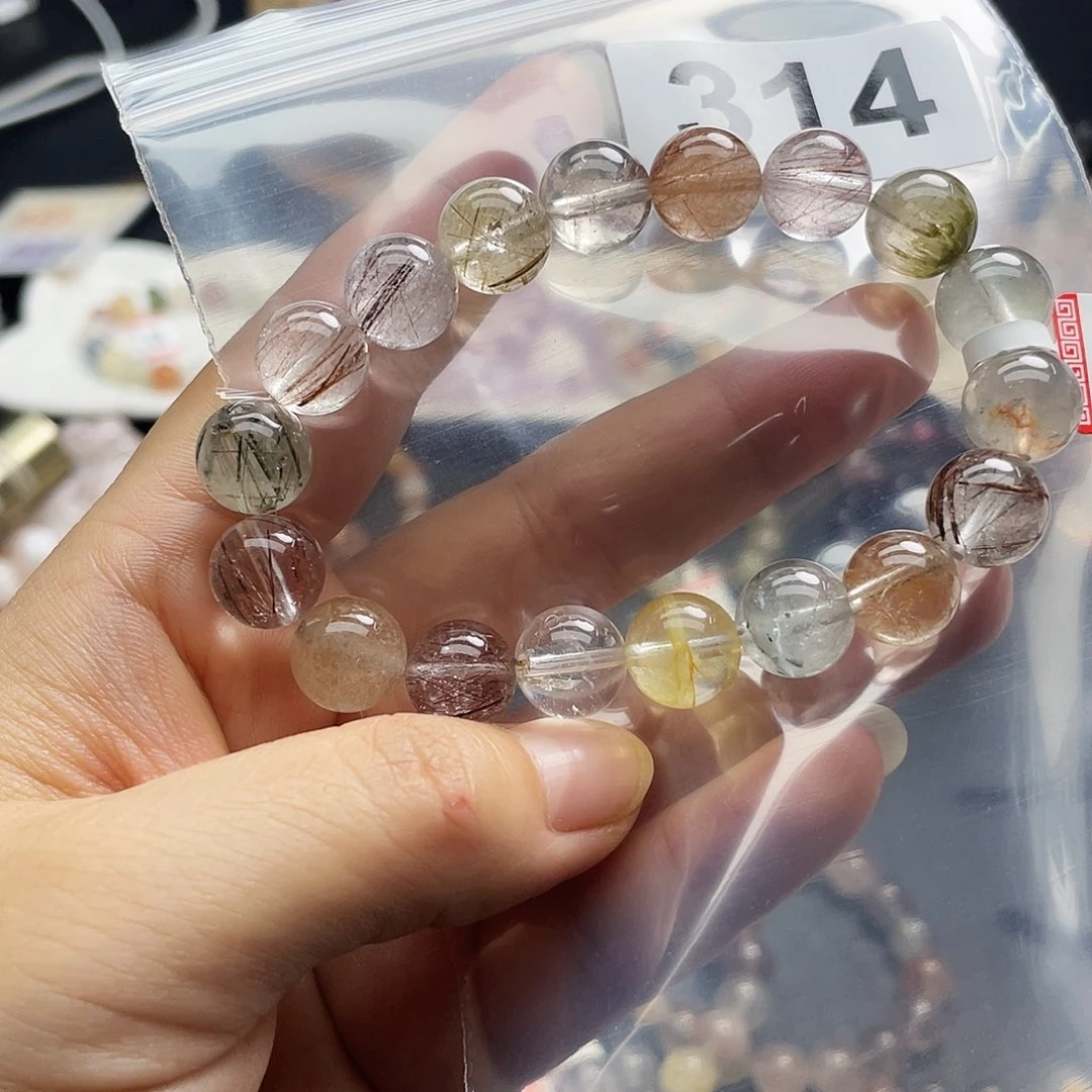 未镶嵌手串水晶手串314。