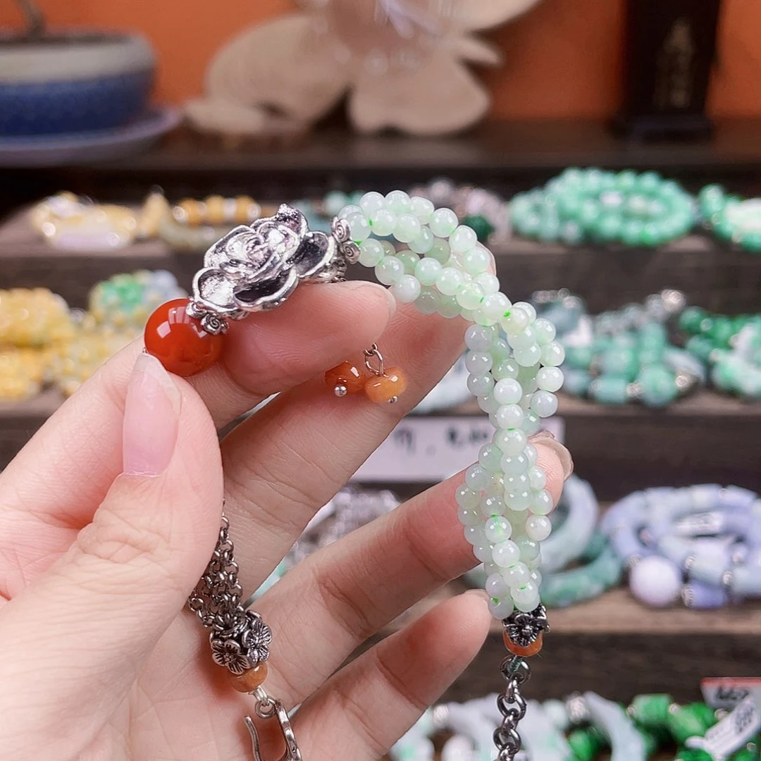 未镶嵌手链翡翠手链