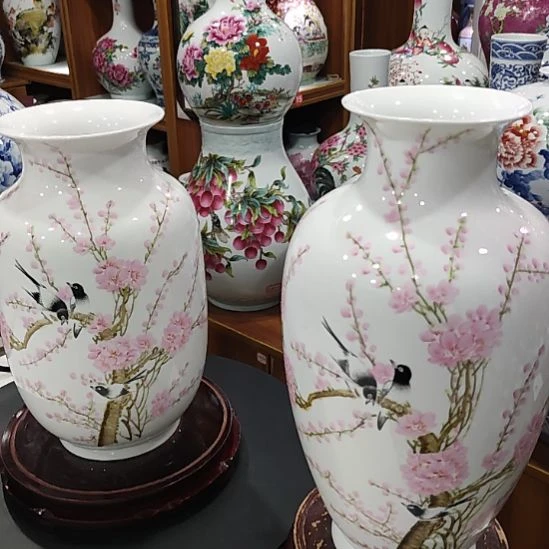 小***天瓷片景德镇陶瓷花瓶子子