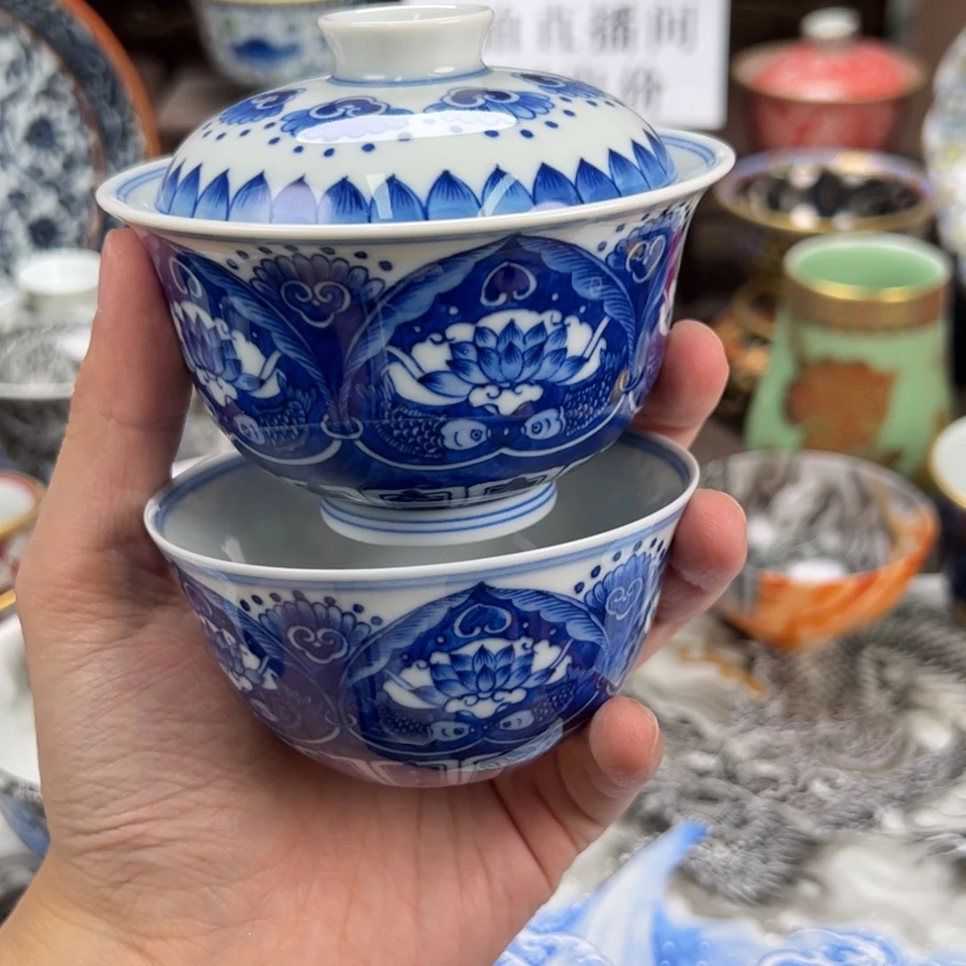 瓷片景德镇手工手绘陶瓷