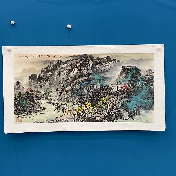 国画苏珊老师去伪存真原作