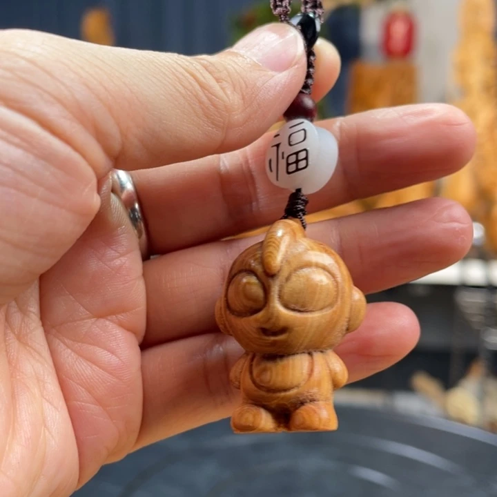 柏木（崖柏）手把件