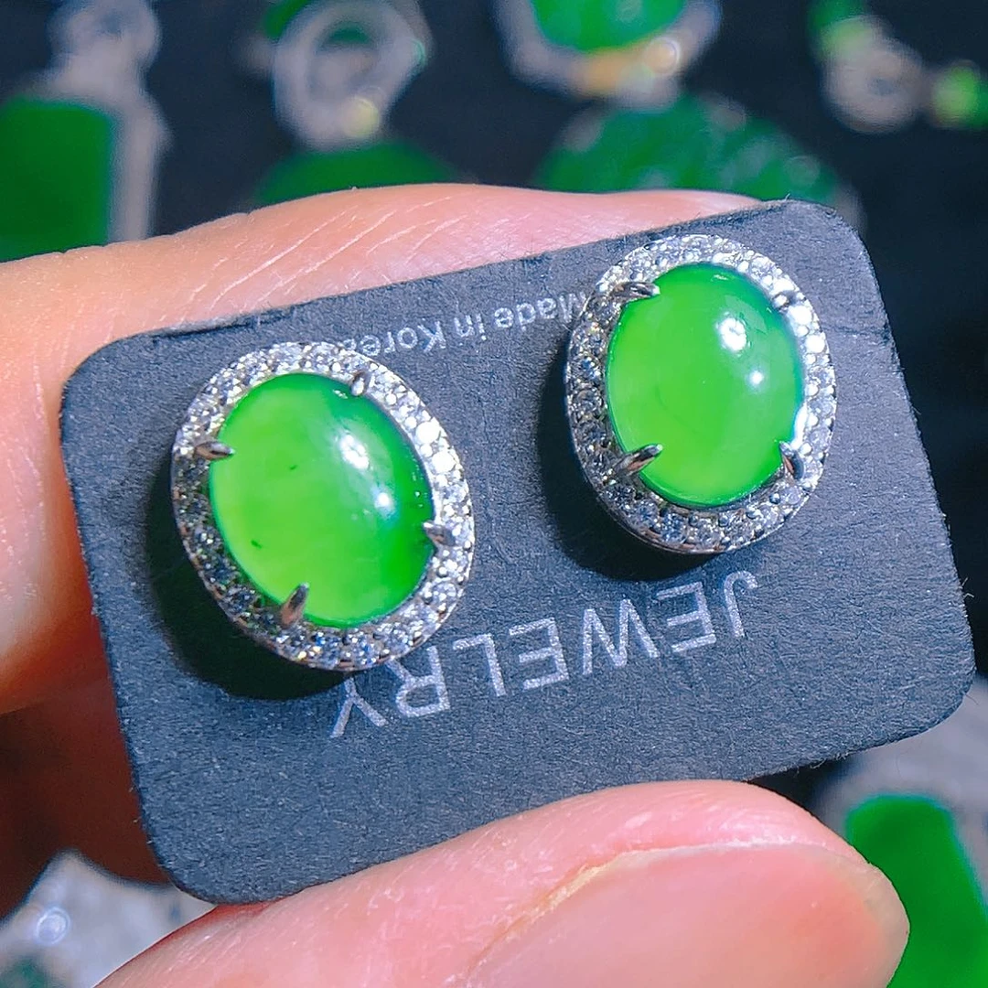 翡翠颈饰银S925镶嵌66859560588