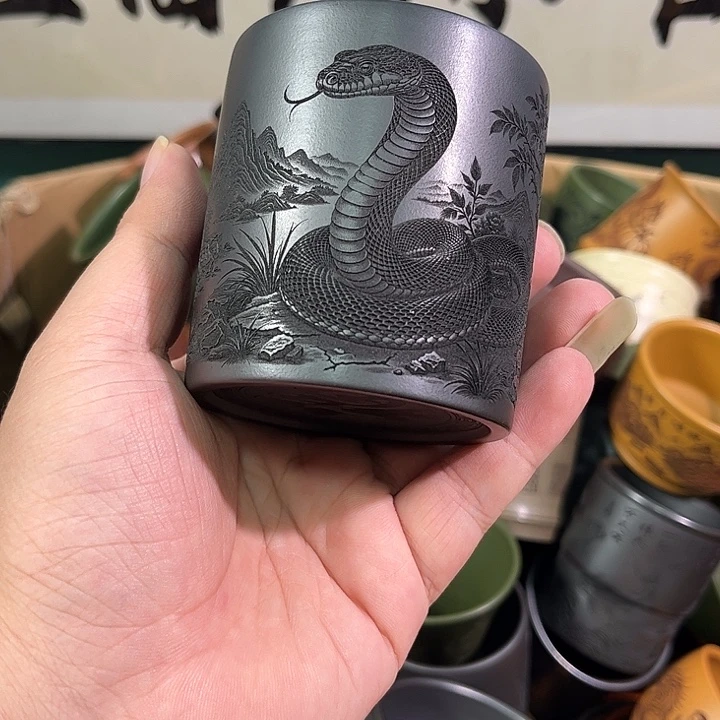 茶杯紫砂全手工紫砂主人杯