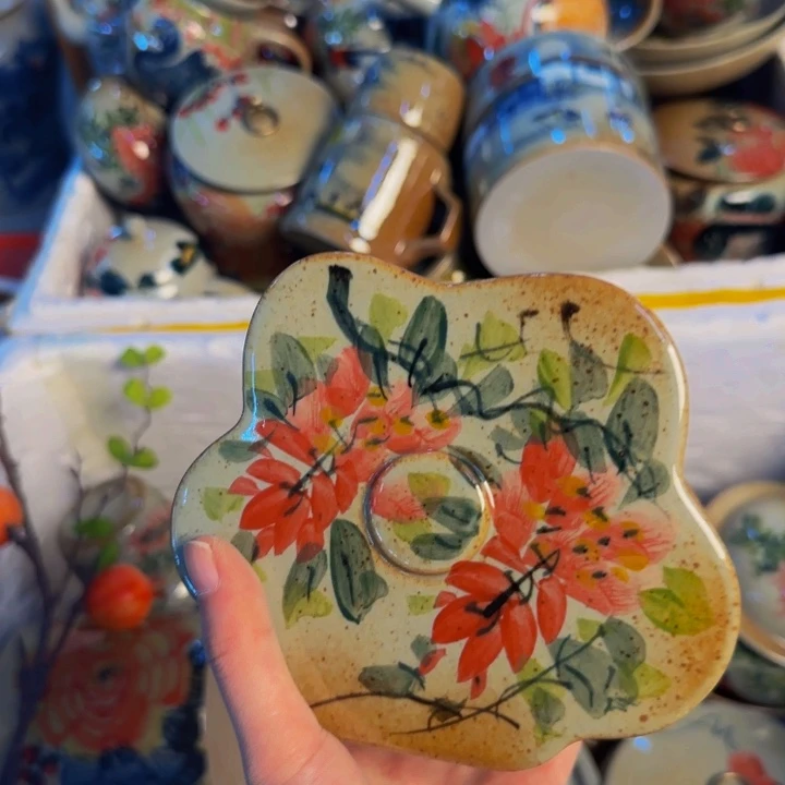 瓷片景德镇陶瓷手工手绘