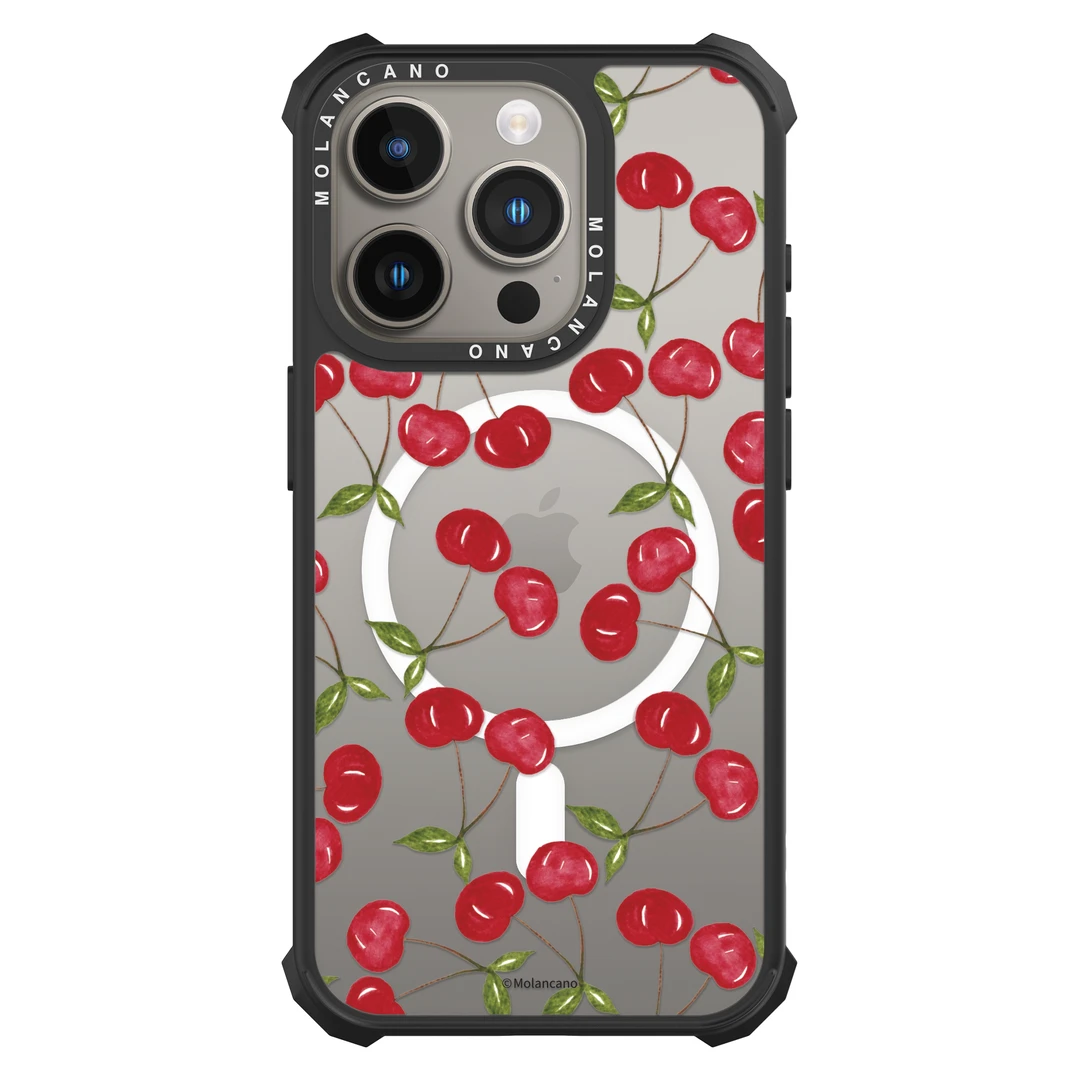 正版MOLANCANO苹果iPhone16promax磁吸手机壳IP15PRO防摔涂鸦潮壳