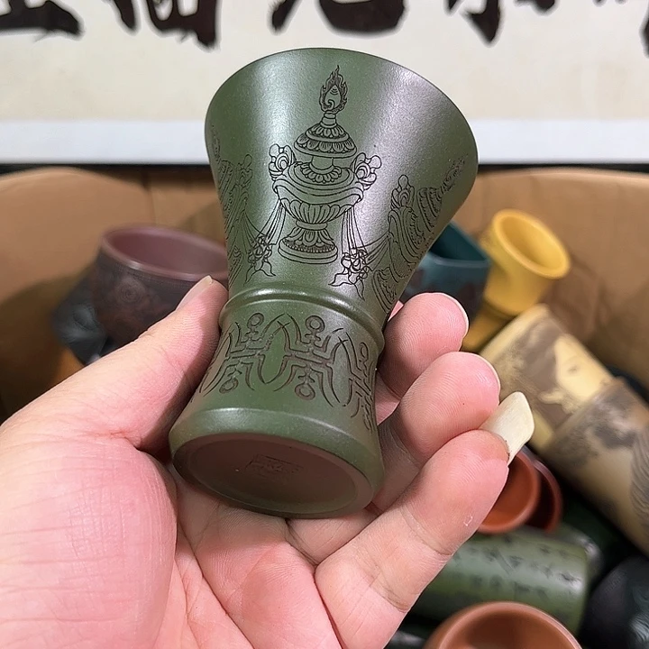 茶杯紫砂全手工紫砂主人杯