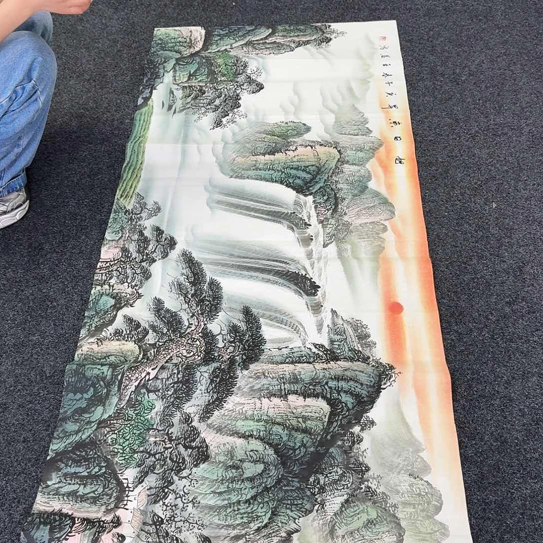 纯手绘国画作品作品