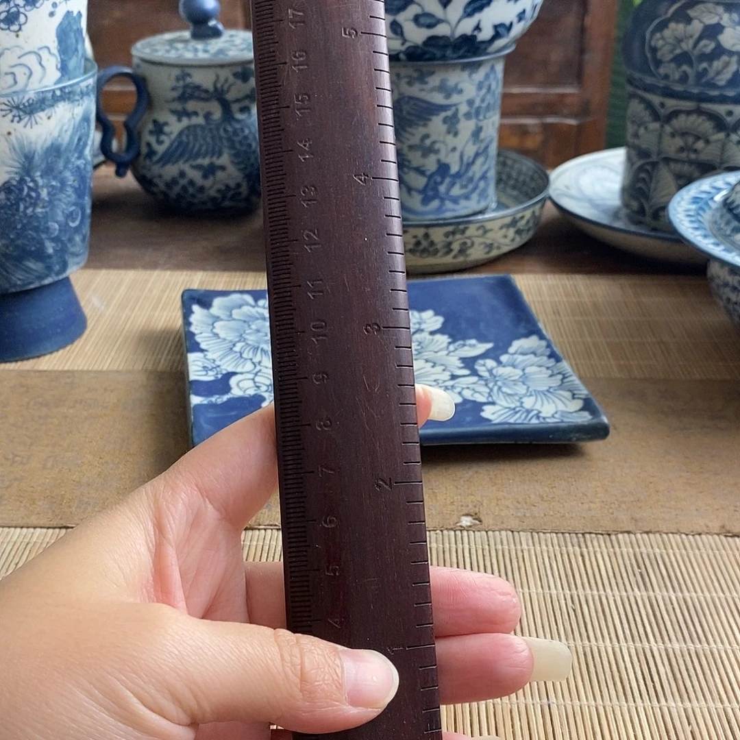 佑***姐手工手绘青花高温陶瓷