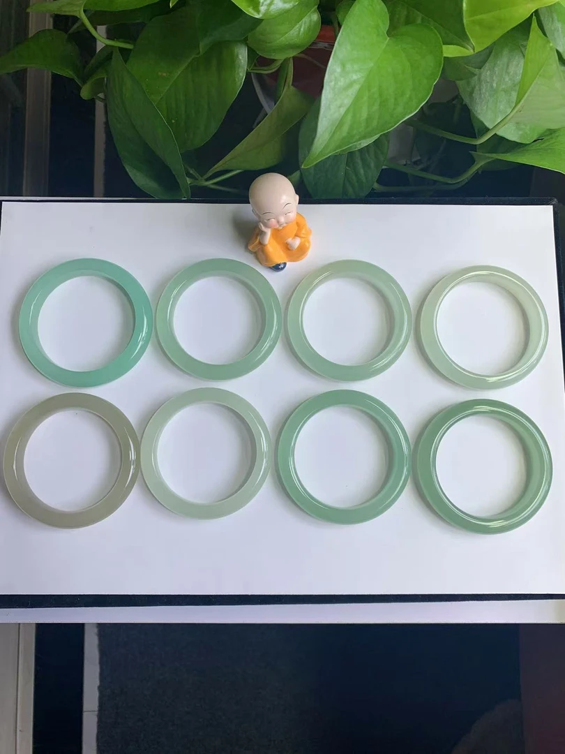 天然东陵玉冰底手镯（多样性发货  拍一发一）