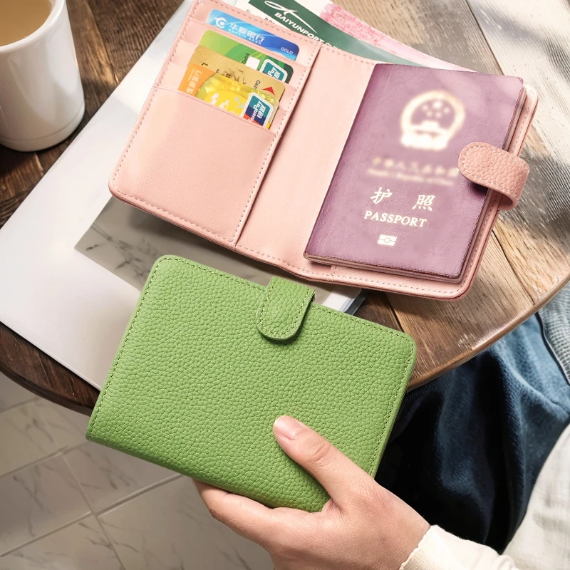护照一体卡包保护套防盗刷薄旅行随身证件收纳包多功能钱包机票夹
