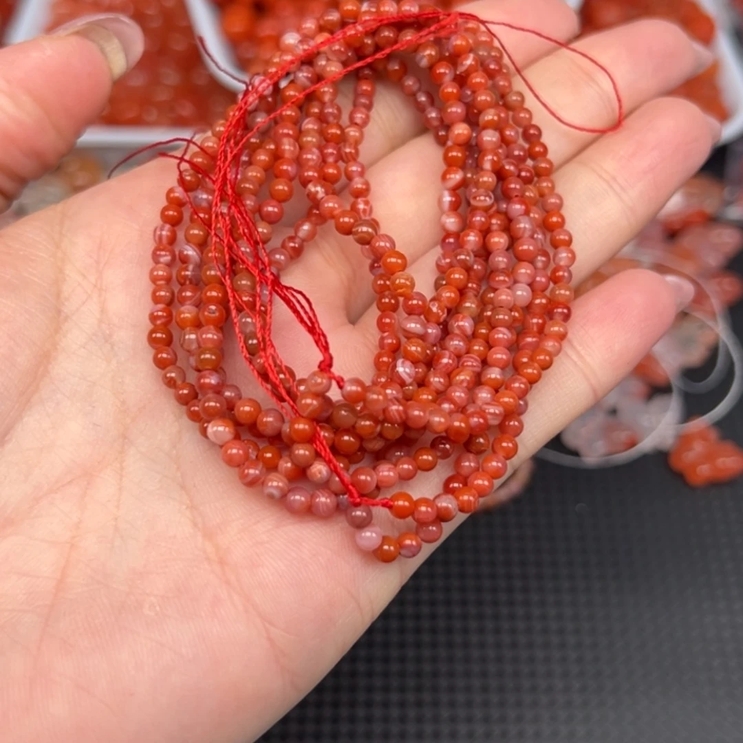 小***e南红玛瑙未镶嵌手链