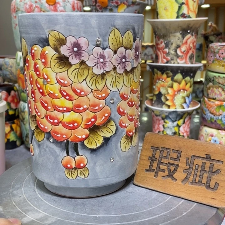 景德镇艺术手绘作品