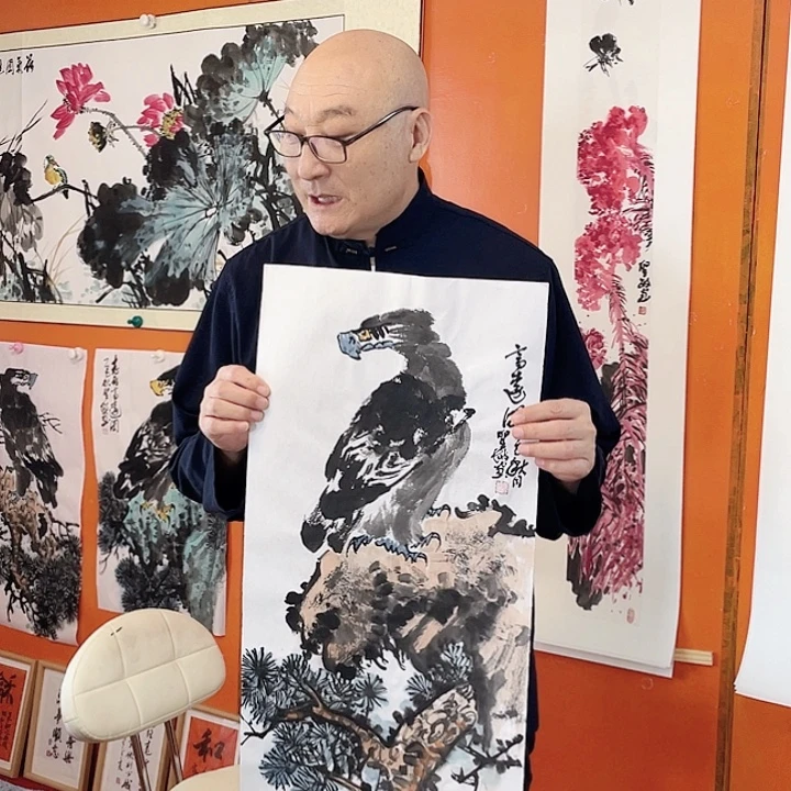 国画张圣敏先生纯手绘作品